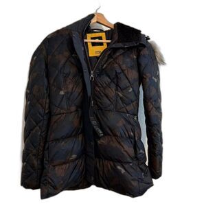 G Star Camo Puffer XS NWT Downfilled